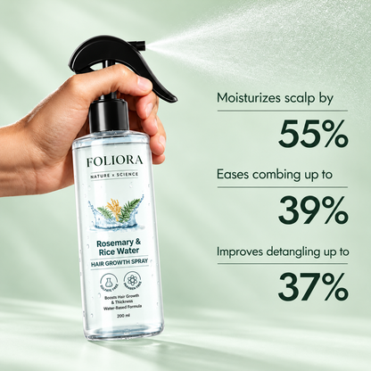 Rosemary & Rice Water Hair Growth Spray